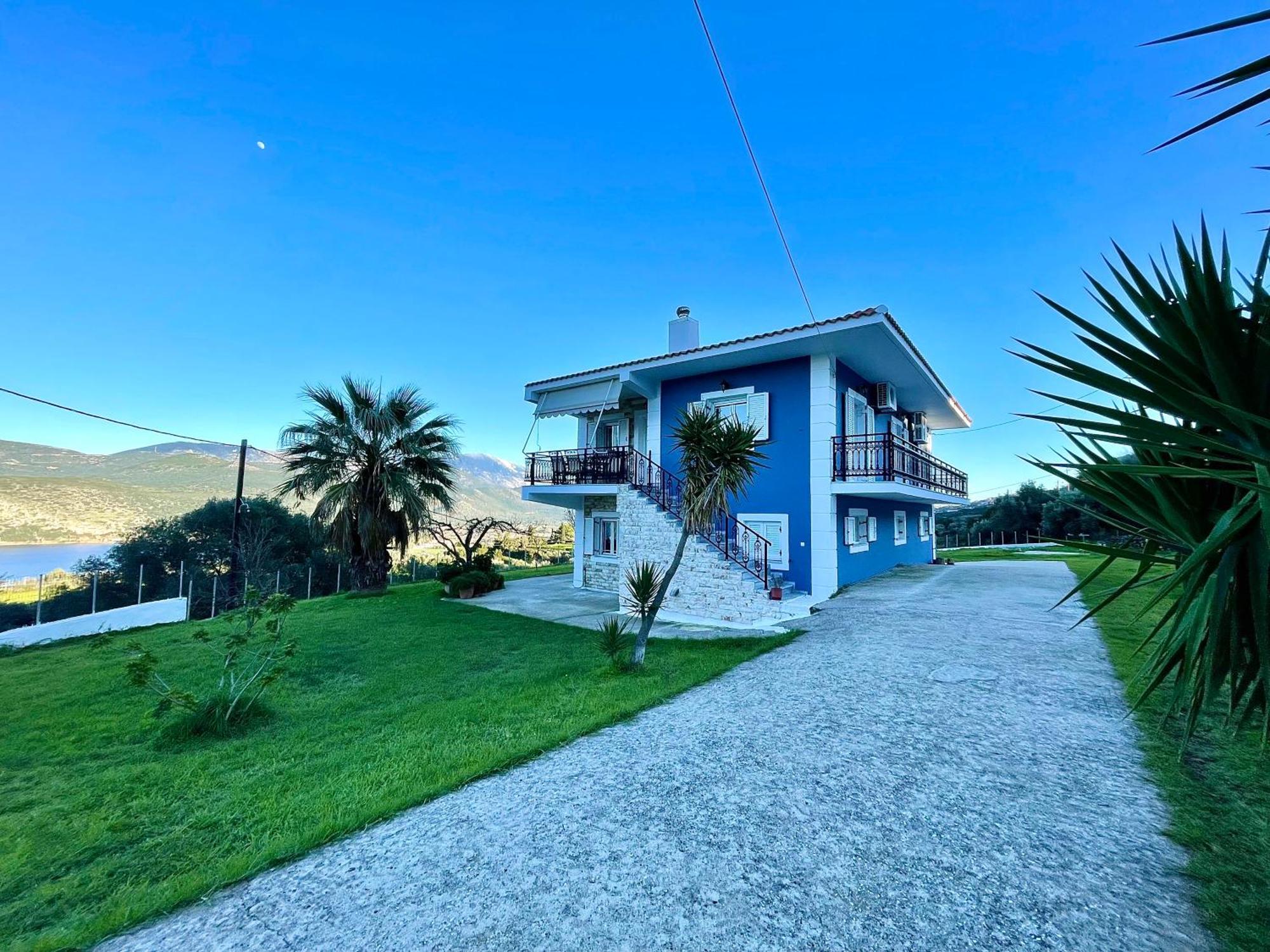 Villa Serenity Spilia Garden Floor 阿尔戈斯托利翁 外观 照片