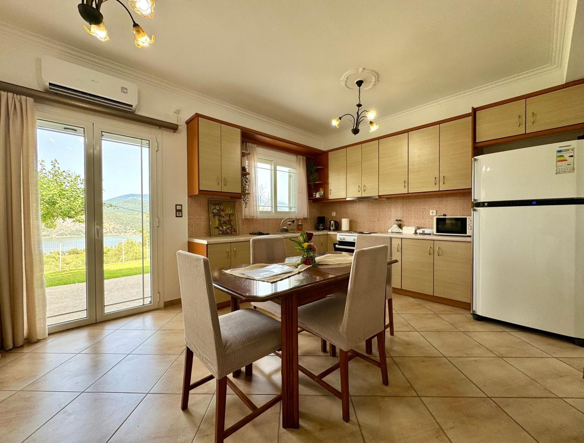 Villa Serenity Spilia Garden Floor 阿尔戈斯托利翁 外观 照片