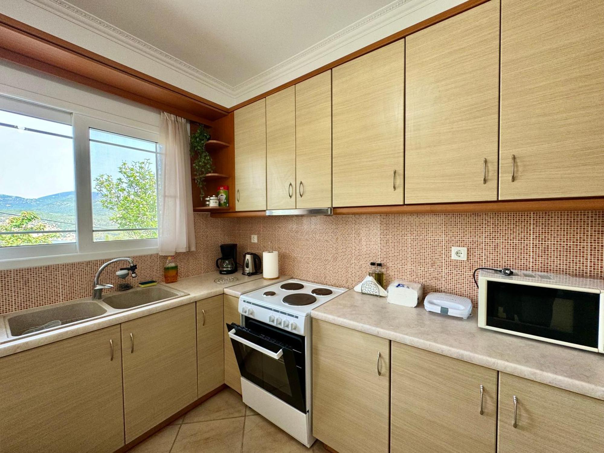 Villa Serenity Spilia Garden Floor 阿尔戈斯托利翁 外观 照片