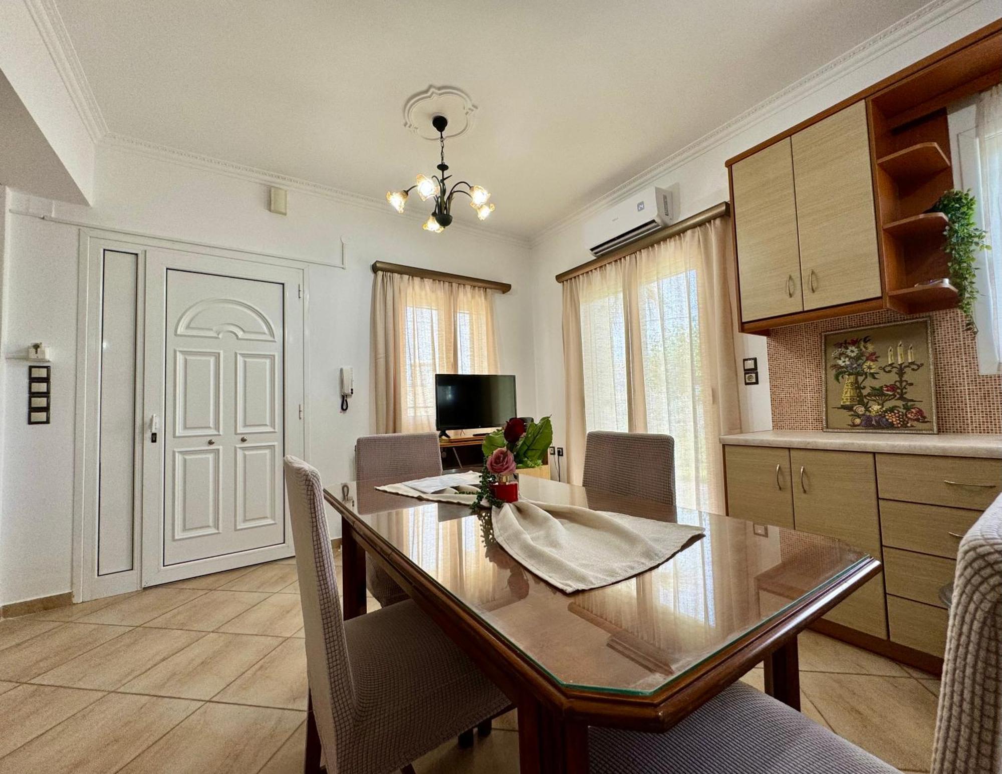 Villa Serenity Spilia Garden Floor 阿尔戈斯托利翁 外观 照片